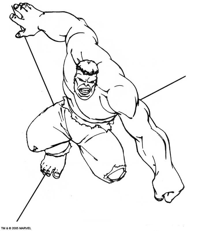  Malvorlage Hulk Hulk 